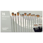 Crawford & Black Premium Soft Grip Brush Set: Pack of 15 image number 1