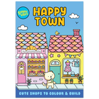 Happy Town Colour & Build Activity Book image number 1