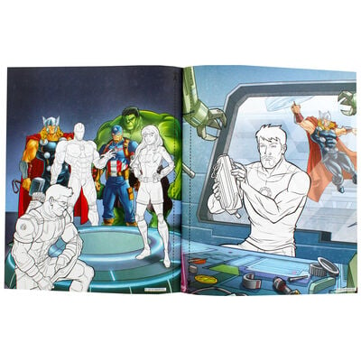 Marvel Avengers The Ultimate Colouring Book image number 3