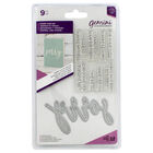 Gemini Stamp and Metal Die Set - Sorry You're Leaving image number 1