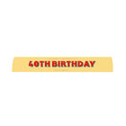Toblerone Milk Chocolate 100g – Happy 40th image number 1