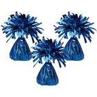 Blue Tinsel Balloon Weights: Pack of 3 image number 1