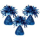 Blue Tinsel Balloon Weights: Pack of 3 image number 1