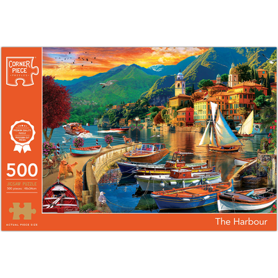 The Harbour 500 Piece Jigsaw Puzzle image number 1