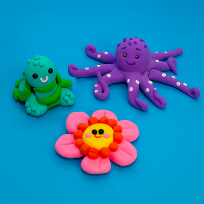 Air Dry Clay: Flower Power Kit image number 3