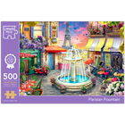 Parisian Fountain 500 Piece Jigsaw Puzzle image number 1