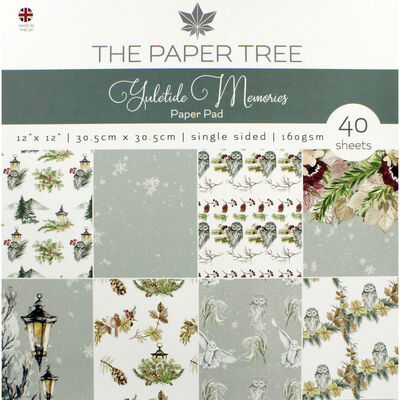 Yuletide Memories Paper Pad - 12x12 Inch image number 1