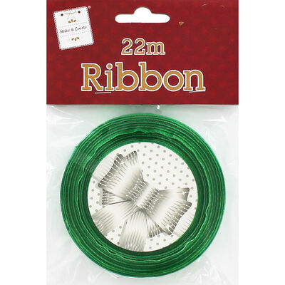 Christmas Ribbon - 22m image number 1