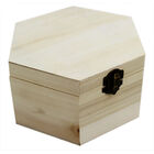 Large Hexagonal Wooden Box image number 1