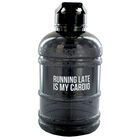 Black Running Late 1.8 Litre Water Bottle image number 1