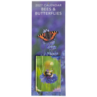 Bees & Butterflies Slim Calendar and A6 Diary Set 2027 image number 1