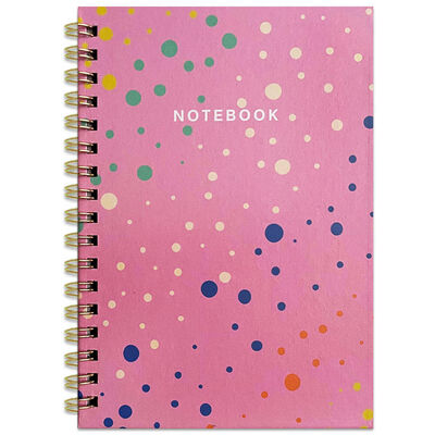 A6 Rainbow Dots Notebook image number 1