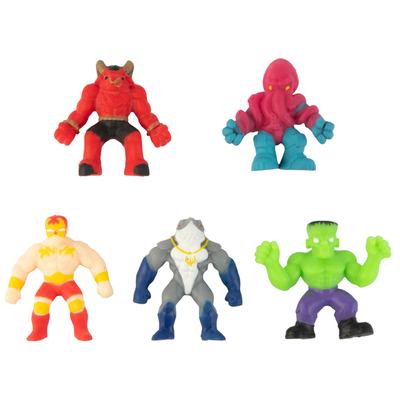 Flexx-Squad Mini Stretchy Monster Figures: Pack of 5 image number 4