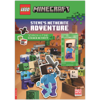 LEGO Minecraft: Steve&rsquo;s Netherite Adventure
