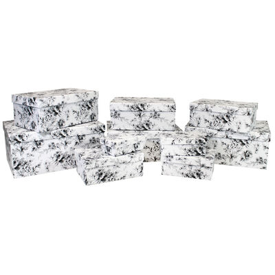 Noire 10 Nested Gift Boxes Set image number 3