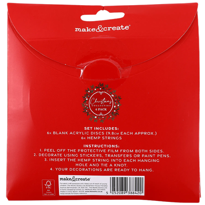 Make Your Own Acrylic Christmas Decorations image number 4