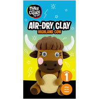 Air Drying Clay: Highland Cow Kit