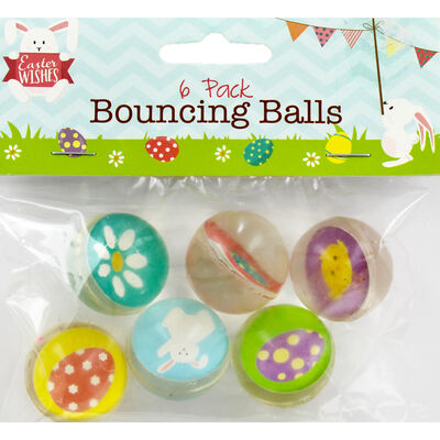 Easter Bouncing Balls - 6 Pack image number 1