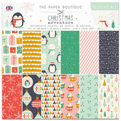 Christmas Adventure Paper Pad: 12 x 12 Inches image number 1