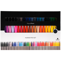 PaperPlace Coloured Markers: Pack of 40
