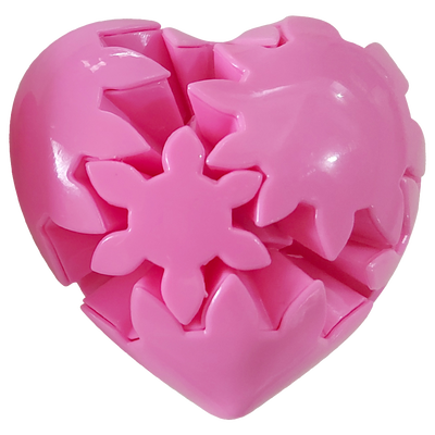 Heart Shaped Gear Cube: Assorted image number 2