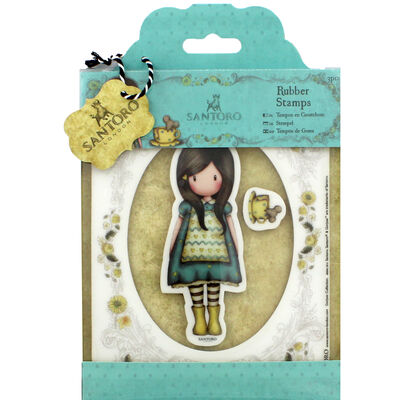 Santoro 3 Piece Rubber Stamp Set - The Little Friend image number 1