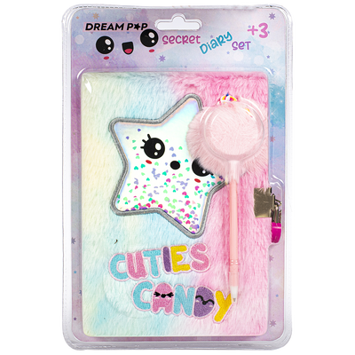 Star Fluffy Secret Diary and Pen image number 1