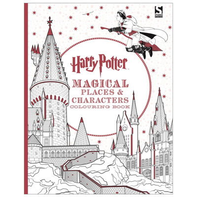 Harry Potter Magical Places and Characters Colouring Book image number 1