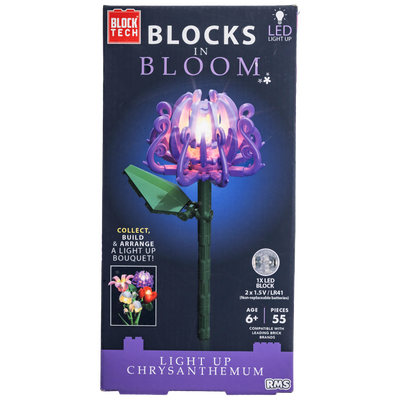 Block Tech Light Up Flower Chrysanthemum Set image number 1