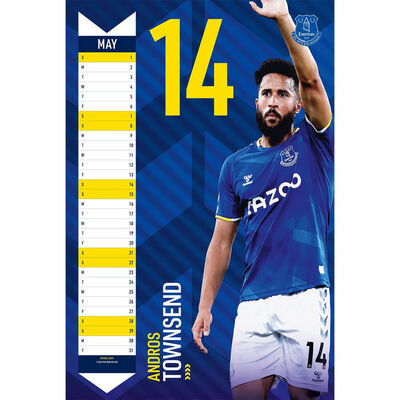 A3 Official Everton FC 2022 Calendar image number 2
