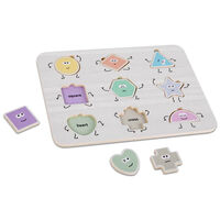 PlayWorks Wooden Shapes Puzzle