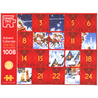 Christmas Scene 1008 Piece Jigsaw Puzzle Advent Calendar image number 1
