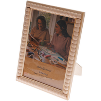 Beaded Wooden Frame: 13 x 18cm
