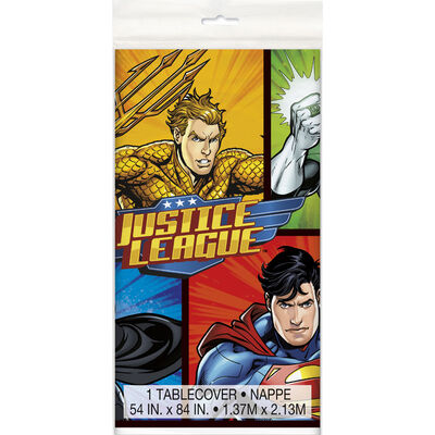Justice League Plastic Table Cover image number 1