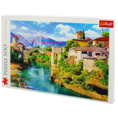 Old Bridge in Mostar 500 Piece Jigsaw Puzzle image number 3
