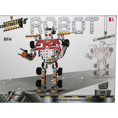 Metal Robot Model Kit: 317 Pieces image number 1