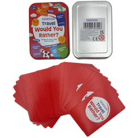 PlayWorks Travel Would You Rather? Game Tin