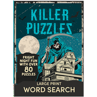 Killer Puzzles: Large Print Wordsearch