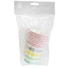 8 Pastel Striped Party Cups image number 3