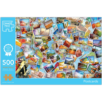 Postcards 500 Piece Jigsaw Puzzle