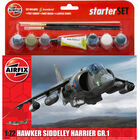 Airfix Hawker Siddeley Harrier Gr1 1:72 Scale Model Starter Set image number 1