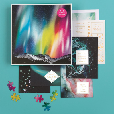 Cosmic Lights 500 Piece Jigsaw Puzzle image number 5