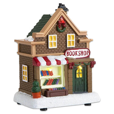 Miniature Resin Light Up Book Shop image number 1