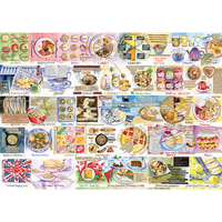 A to Z of Food 1000 Piece Jigsaw Puzzle