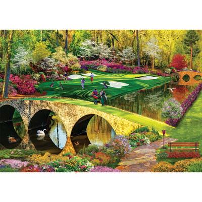 The Golf Course 1000 Piece Jigsaw Puzzle image number 2
