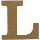 Small MDF Letter L image number 1