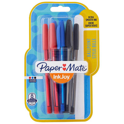 PM inkjoy Asst pens 8pk image number 1