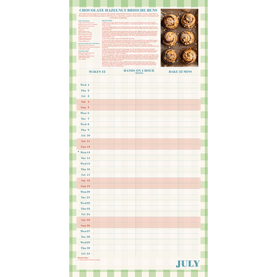 The Great British Bake Off 2026 Square Calendar image number 3