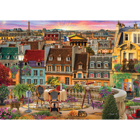 Paris Rooftops 500 Piece Jigsaw Puzzle