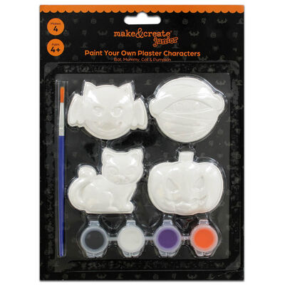 Paint Your Own Halloween Plaster Characters image number 1